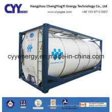 ISO Standard Asme Certification High Pressure Cryogenic Liquid Oxygen Nitrogen Argon Carbon Dioxide Imo7/T75 Tank Container